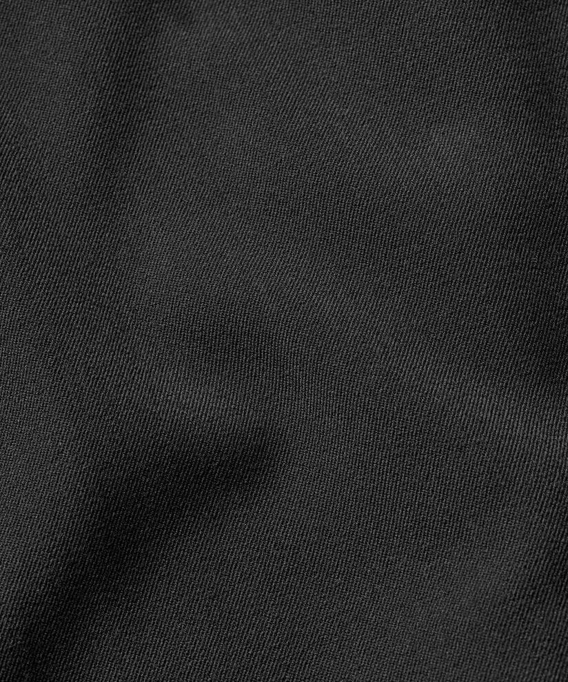 veste avec plis dans le dos et poches décoratives, Black