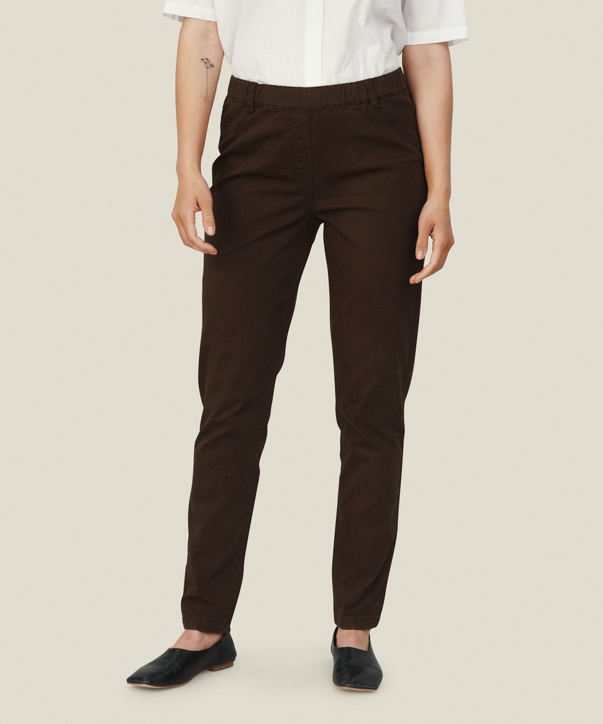 PAPIA TROUSERS, Chestnut