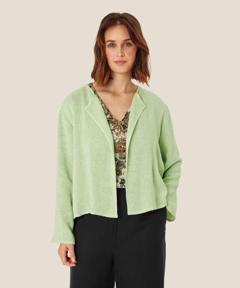 Veste Courte En Bouclé, Bok Choy