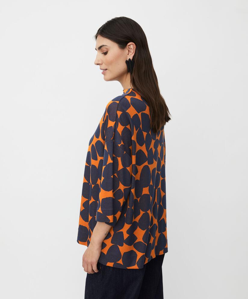 top en jersey féminin à manches 3/4, Autumnal