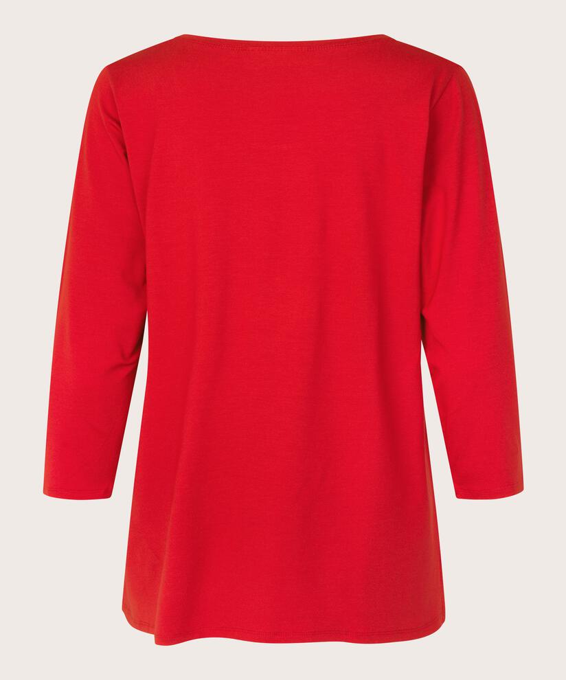 Top En Jersey Á Col Rond, Scarlet Sage