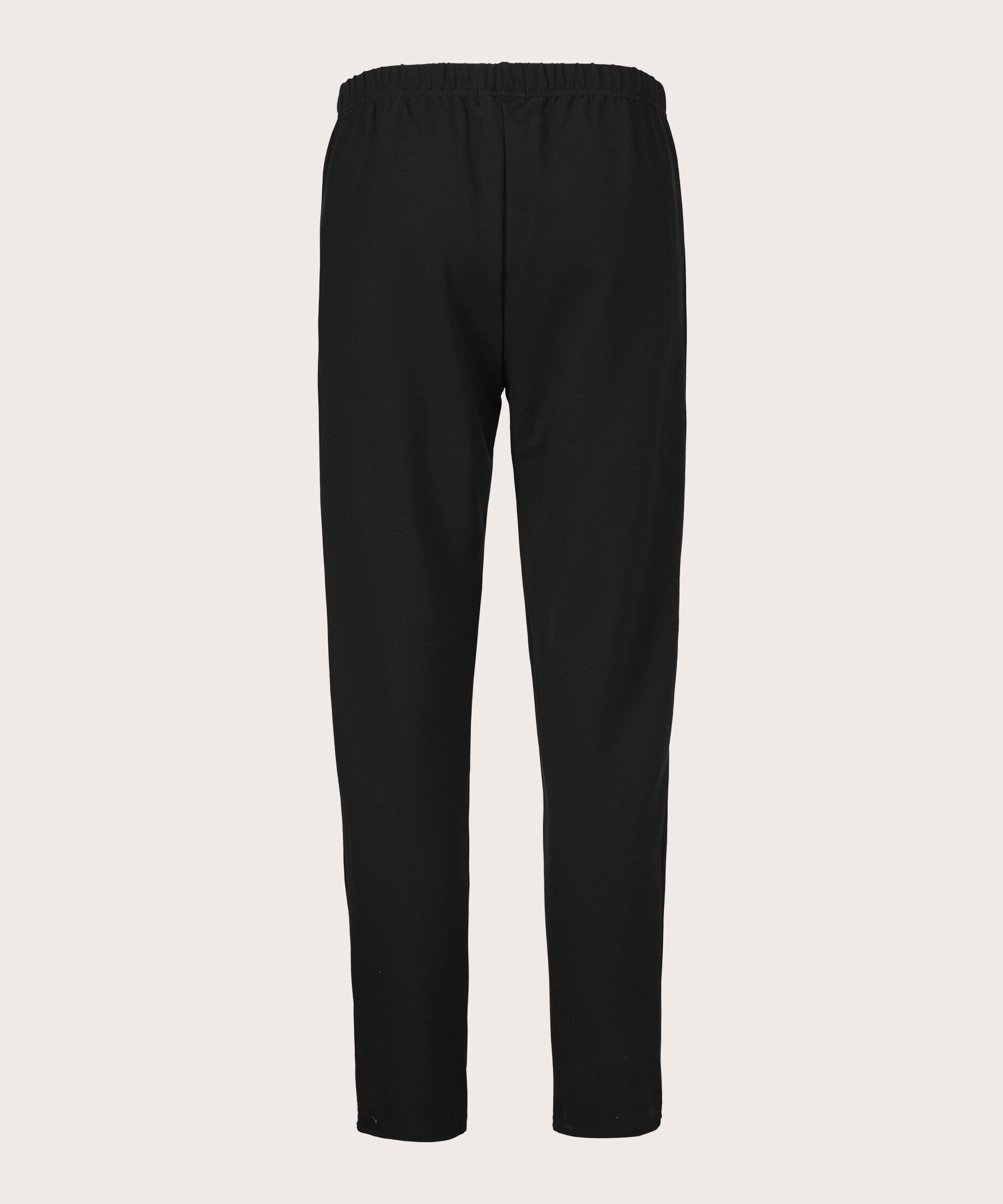 pantalon en jersey avec taille élastique, Black