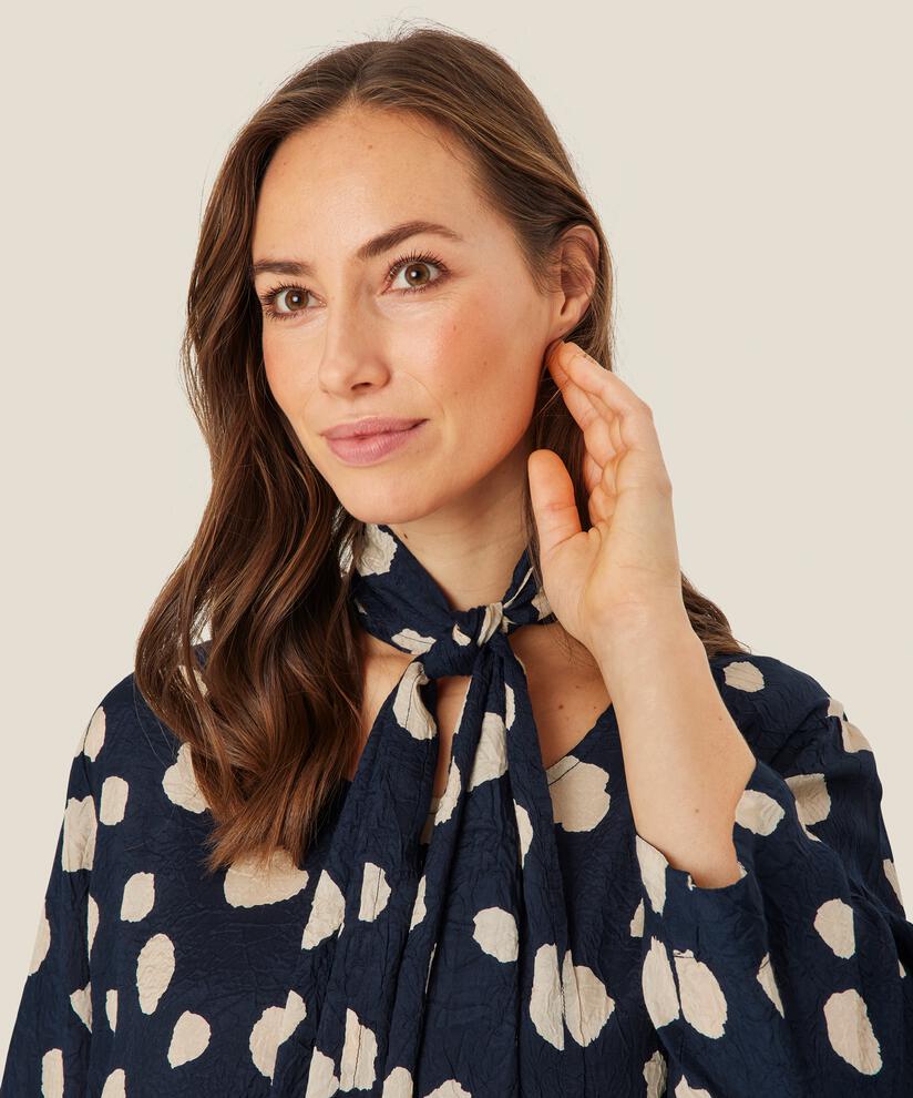 Foulard en Viscose, Maritime Blue