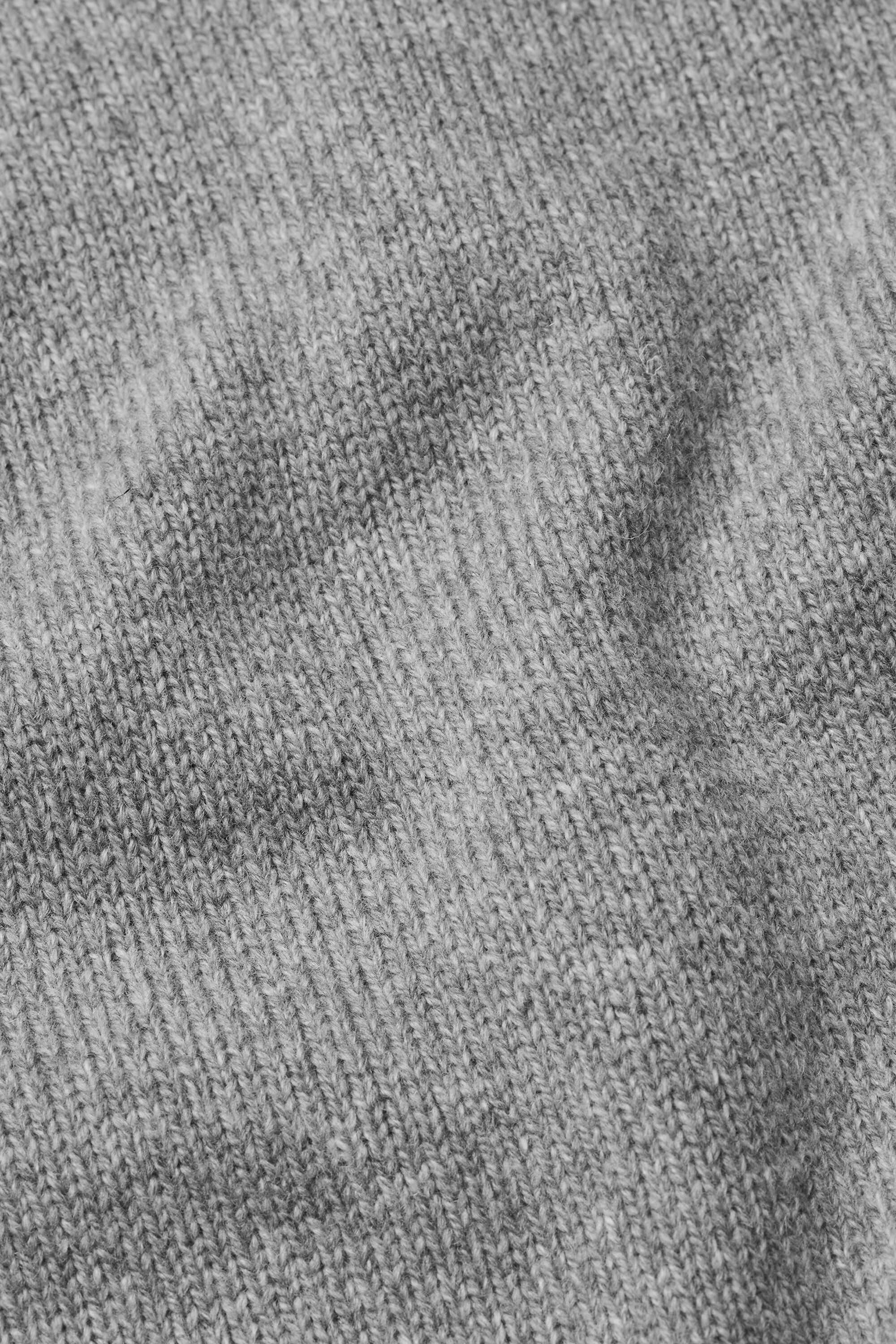 pull à col roulé avec fente latérale, M. Grey mel.