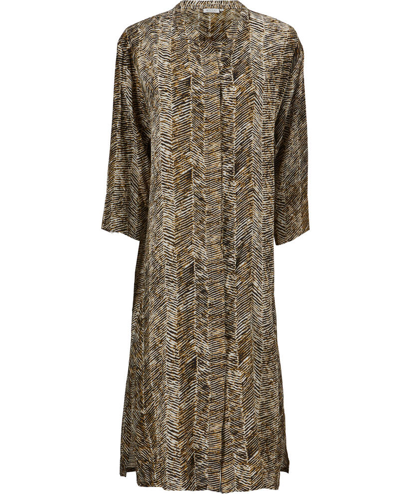 NIMES SHIRT DRESS, Tapenade