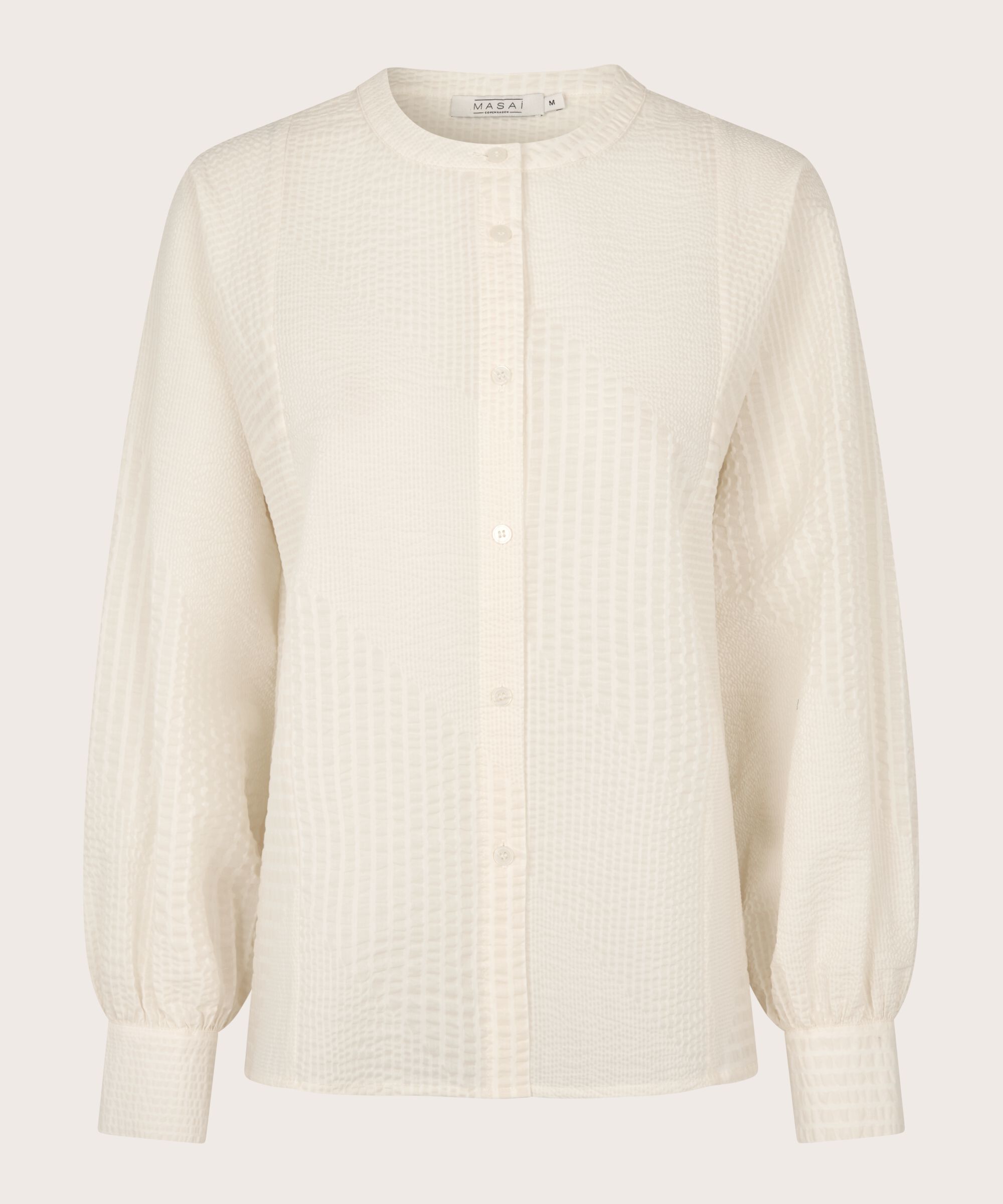 chemise en coton à col rond et machettes, Jet Stream