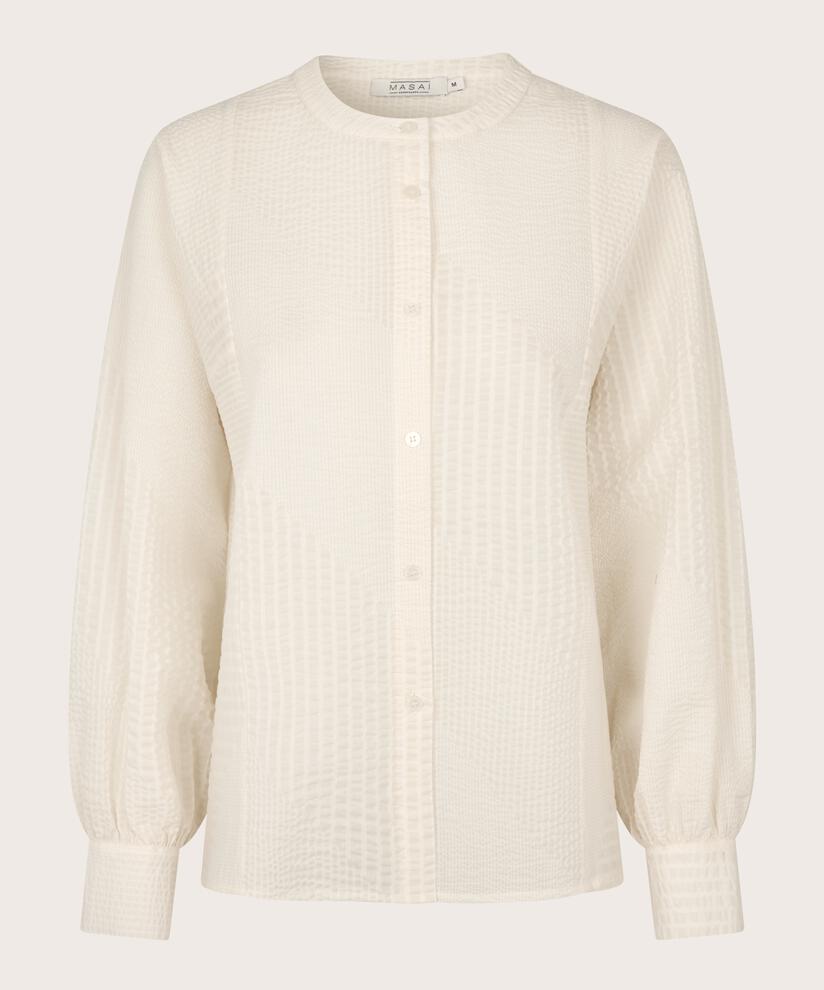 chemise en coton à col rond et machettes, Jet Stream