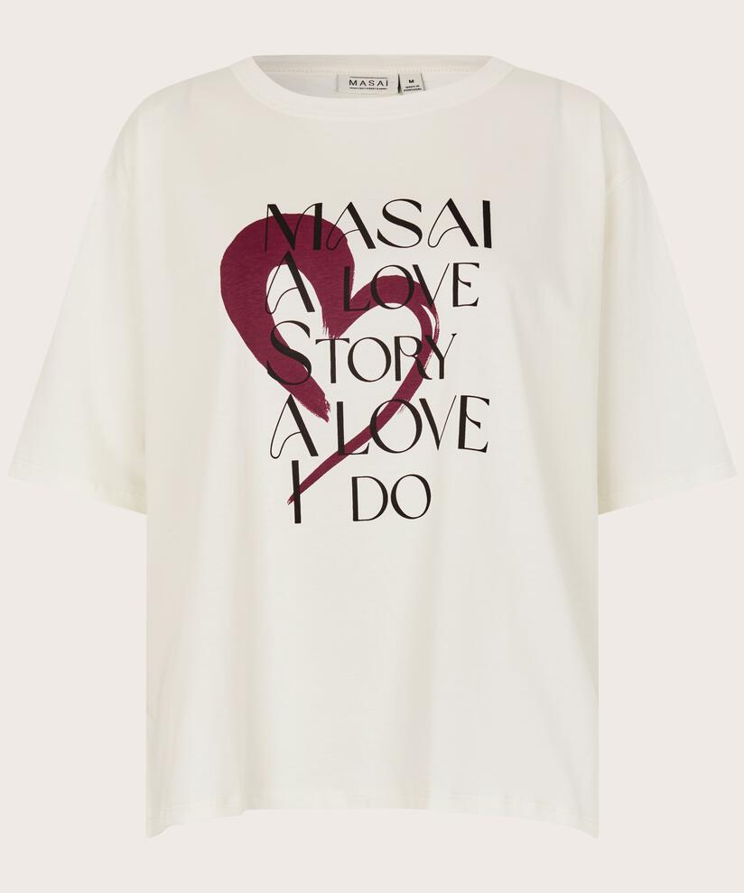 T-shirt En Coton Avec Imprimé, Jet Stream