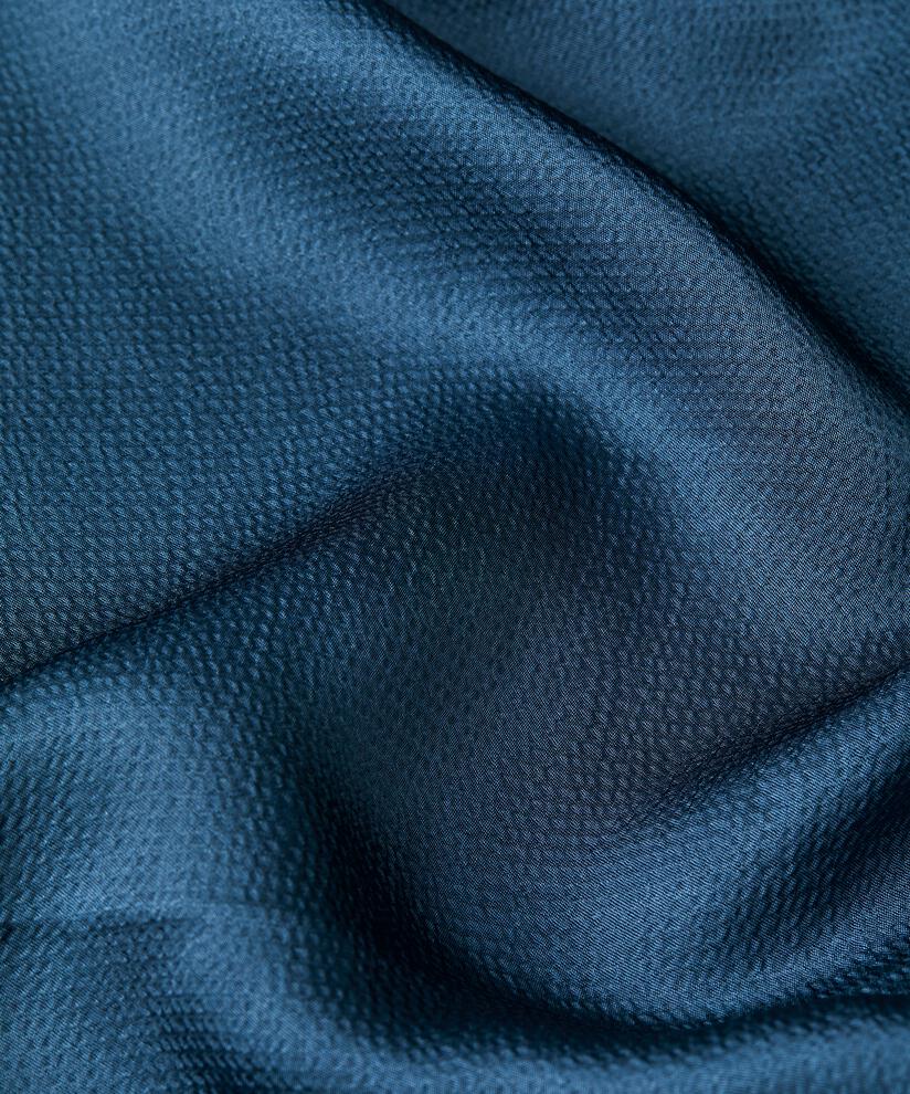 Robe En Viscose Manches Trois-quarts, Moonlit Ocean