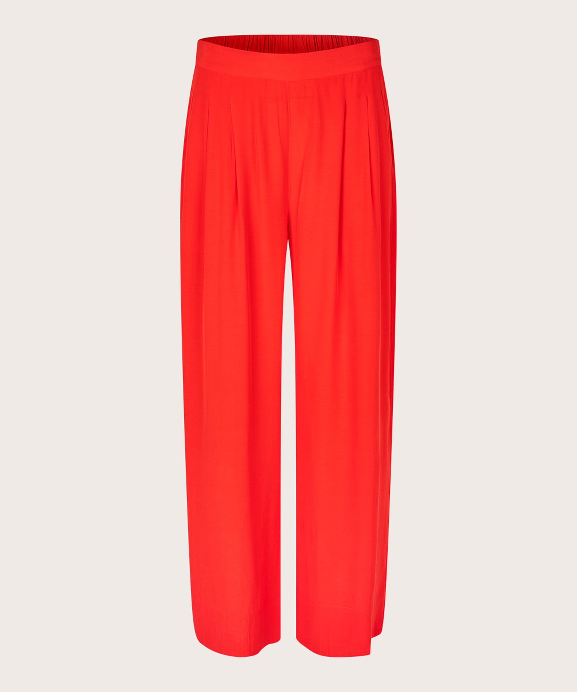 pantalon en viscose avec élastique au dos, Poinciana