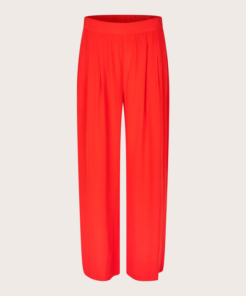 pantalon en viscose avec élastique au dos, Poinciana