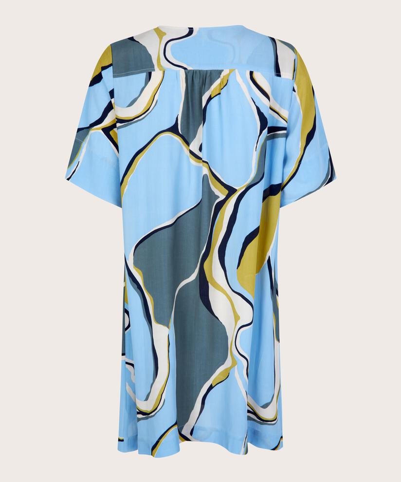 tunique en viscose avec col en V et plis sur le devant, Oasis