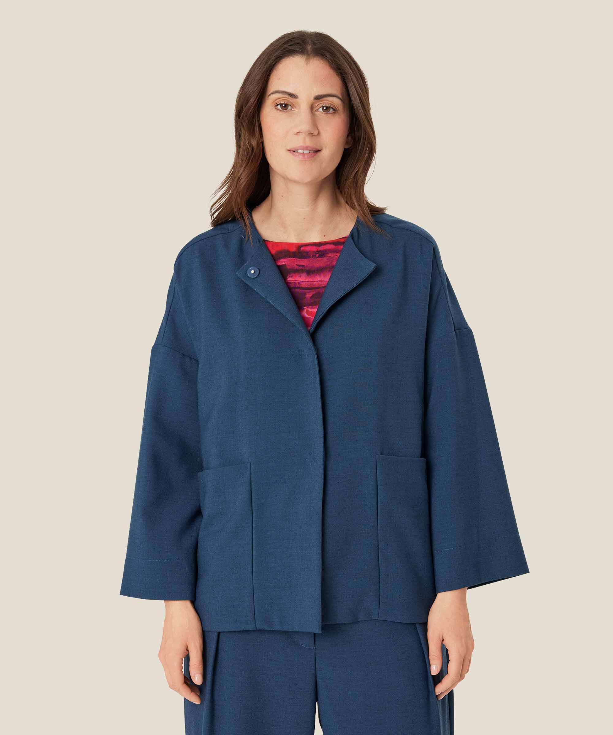 veste avec poches et boutons cachés, Moonlit Ocean