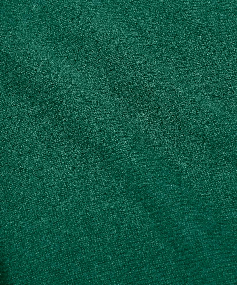 pull en laine oversize à col rond, D. Grass Green