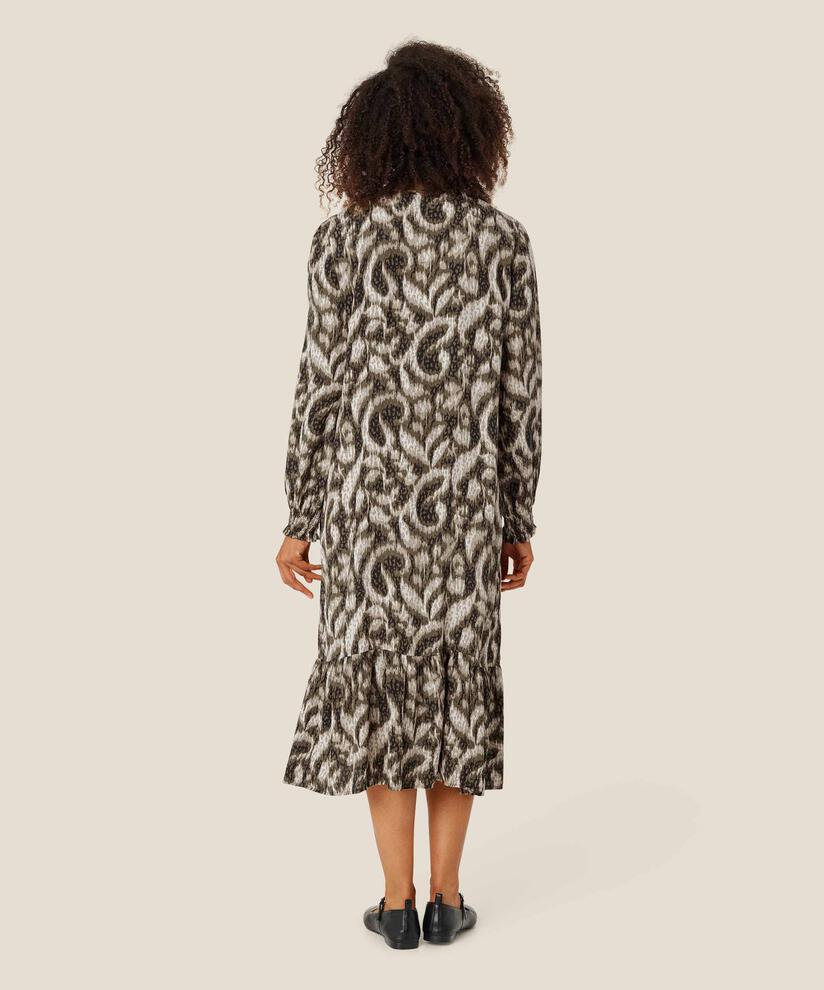 robe en viscose avec liens au cou, Sea Turtle