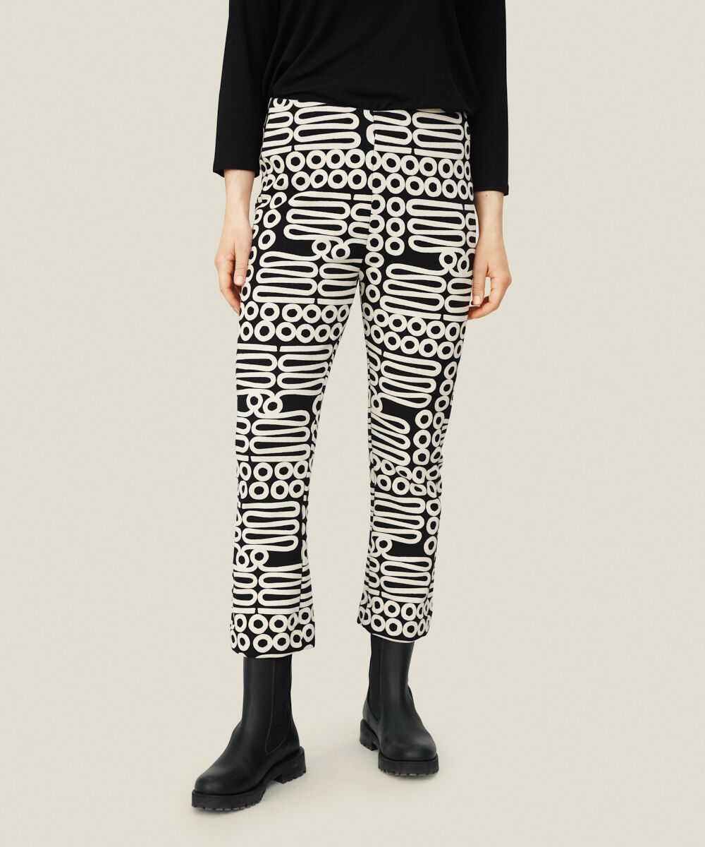 PABA JERSEY TROUSERS, Black