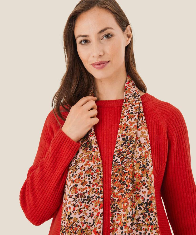 Foulard en viscose, Misty Rose