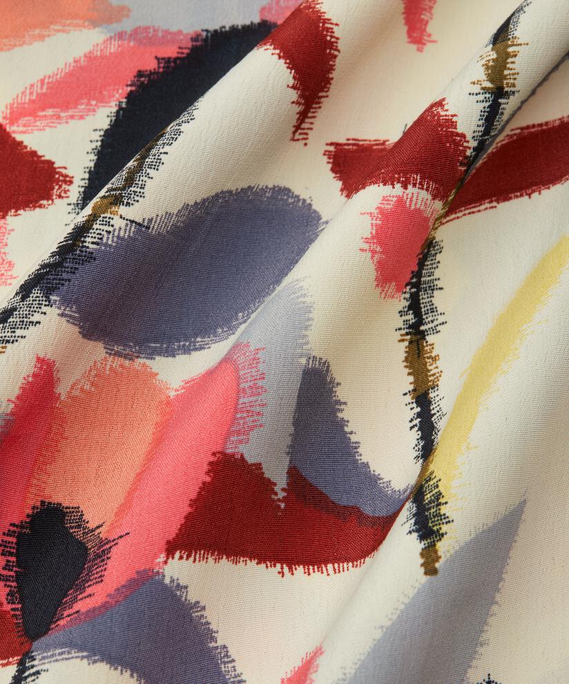 robe avec plis latéraux, Calypso Coral