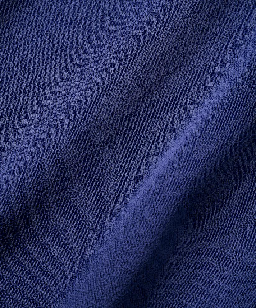 robe en satin de viscose avec col en V, Medieval blue