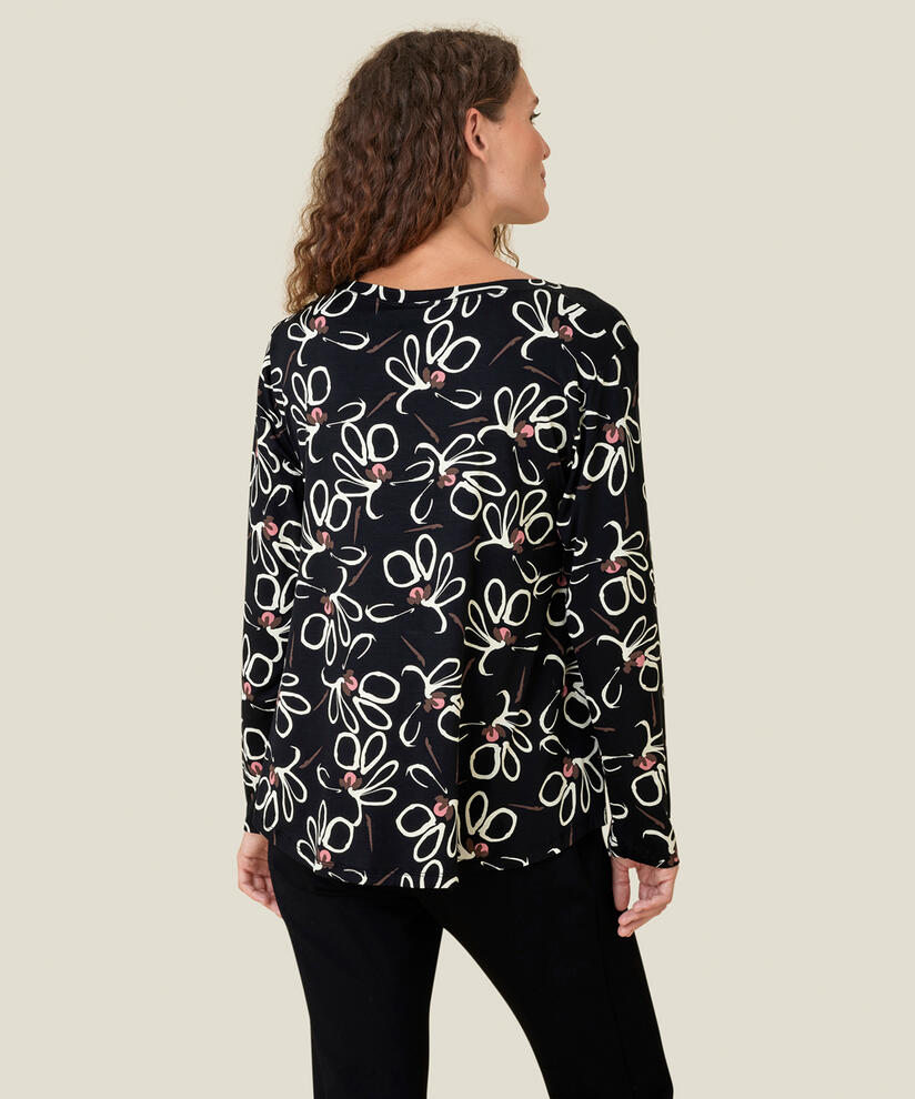 BADISNA JERSEY TOP, Dusty Rose