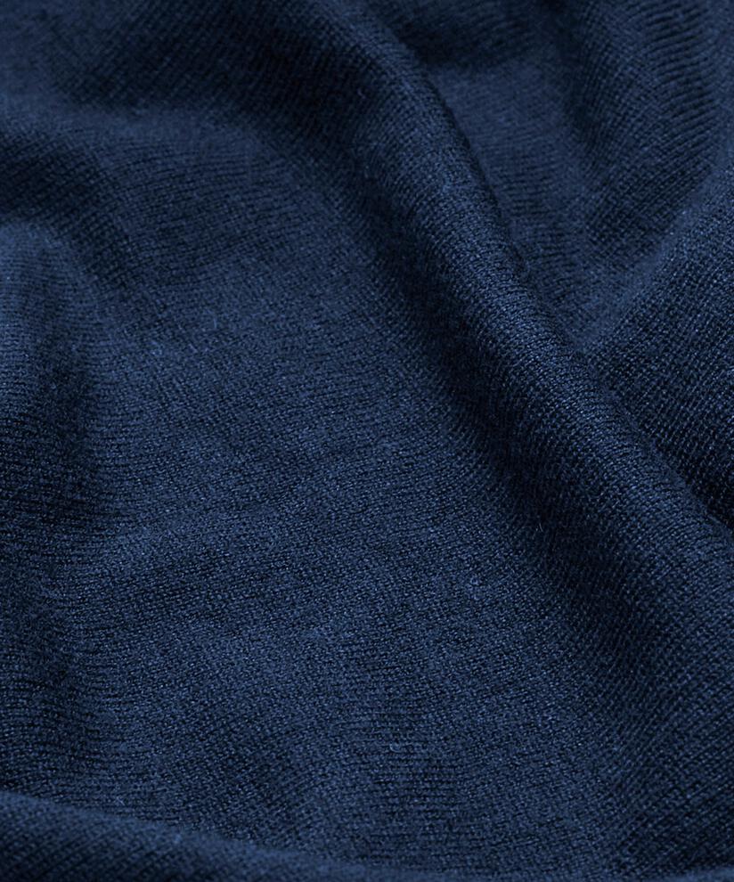 jupe en maille à taille élastique, Navy