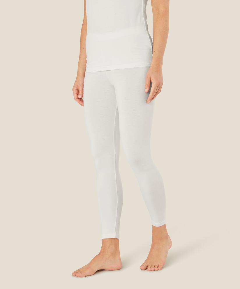 Legging En Jersey Doux, Cream