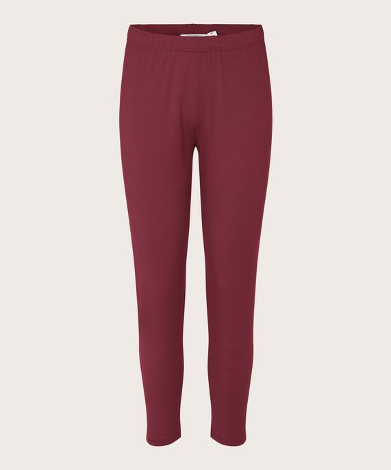 Legging En Jersey Doux, Tawny Port