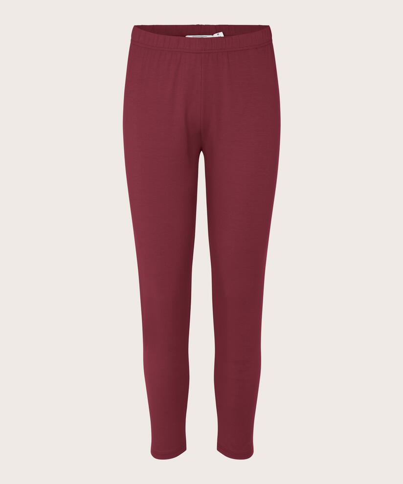 Legging En Jersey Doux, Tawny Port