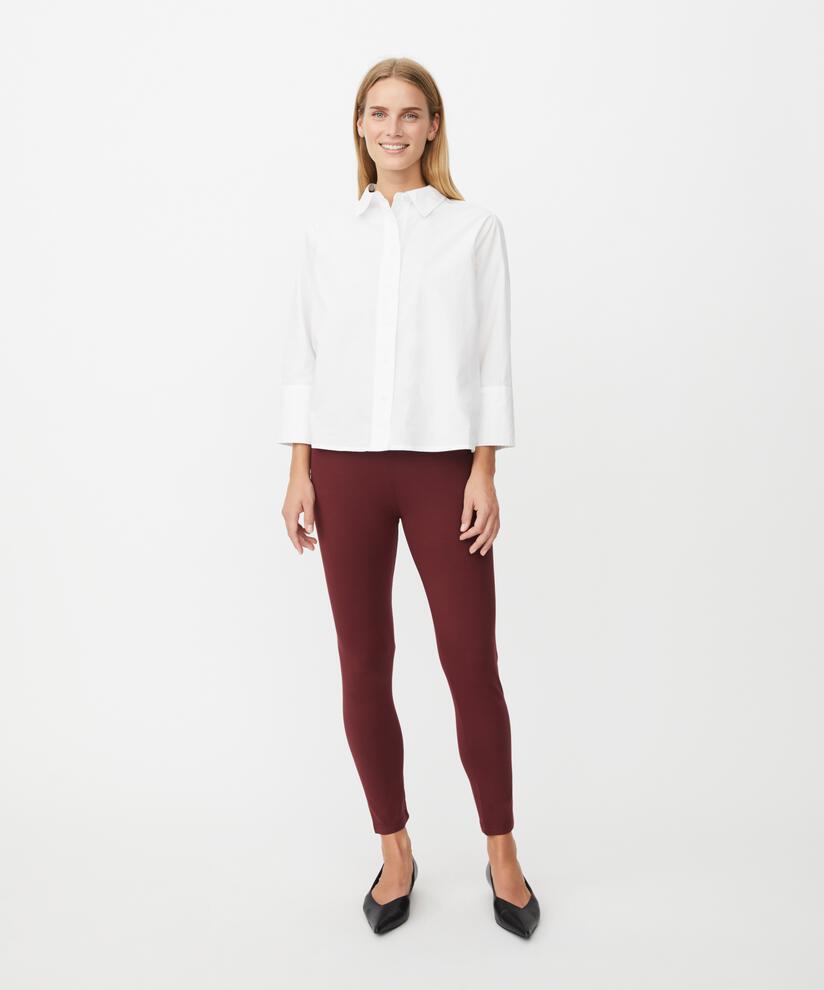 Legging En Jersey Doux, Tawny Port