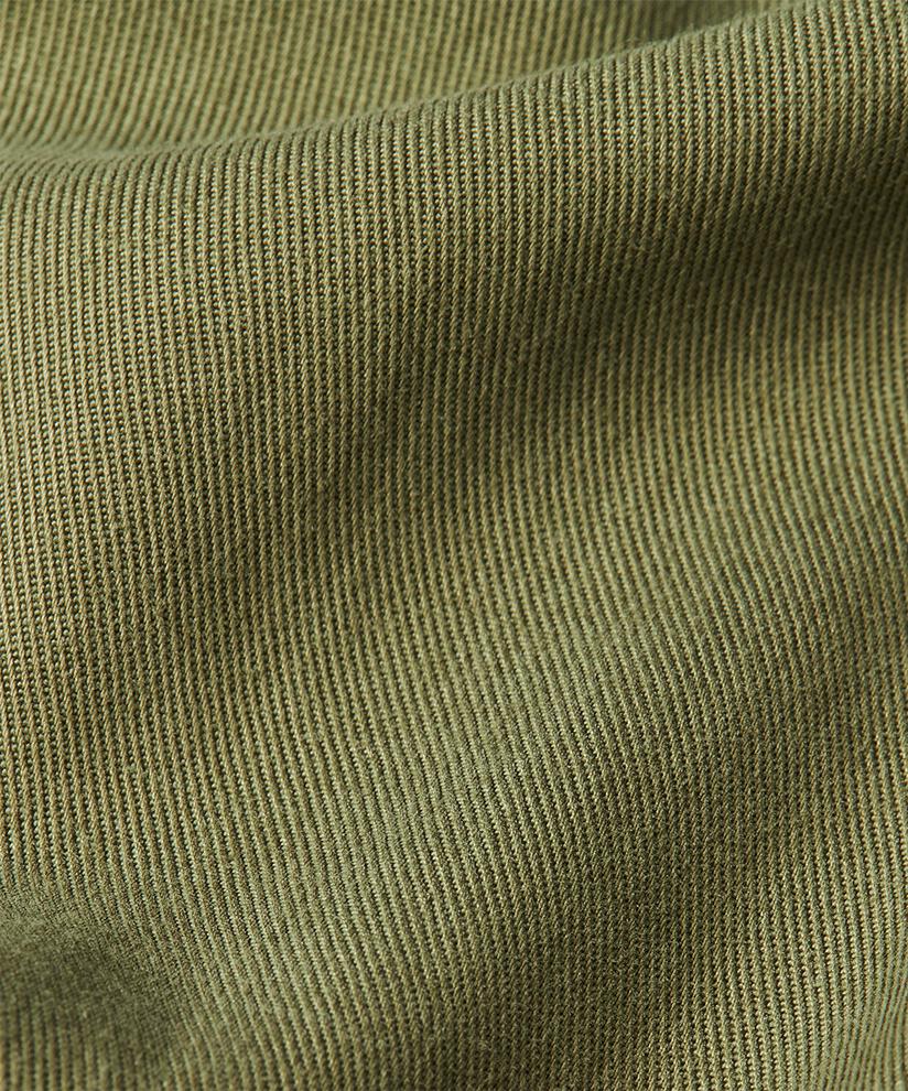 pantalon cargo en coton doux de qualité, D. Lichen Green