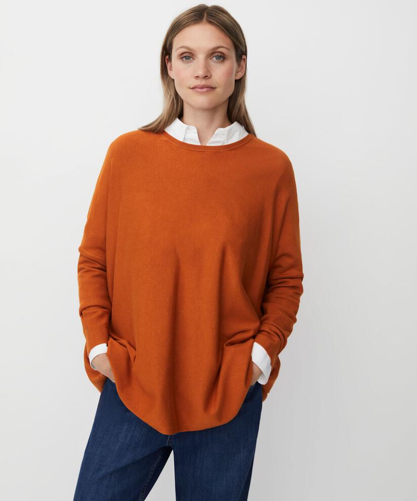 Pull Oversize À Manches Étroites, Autumnal