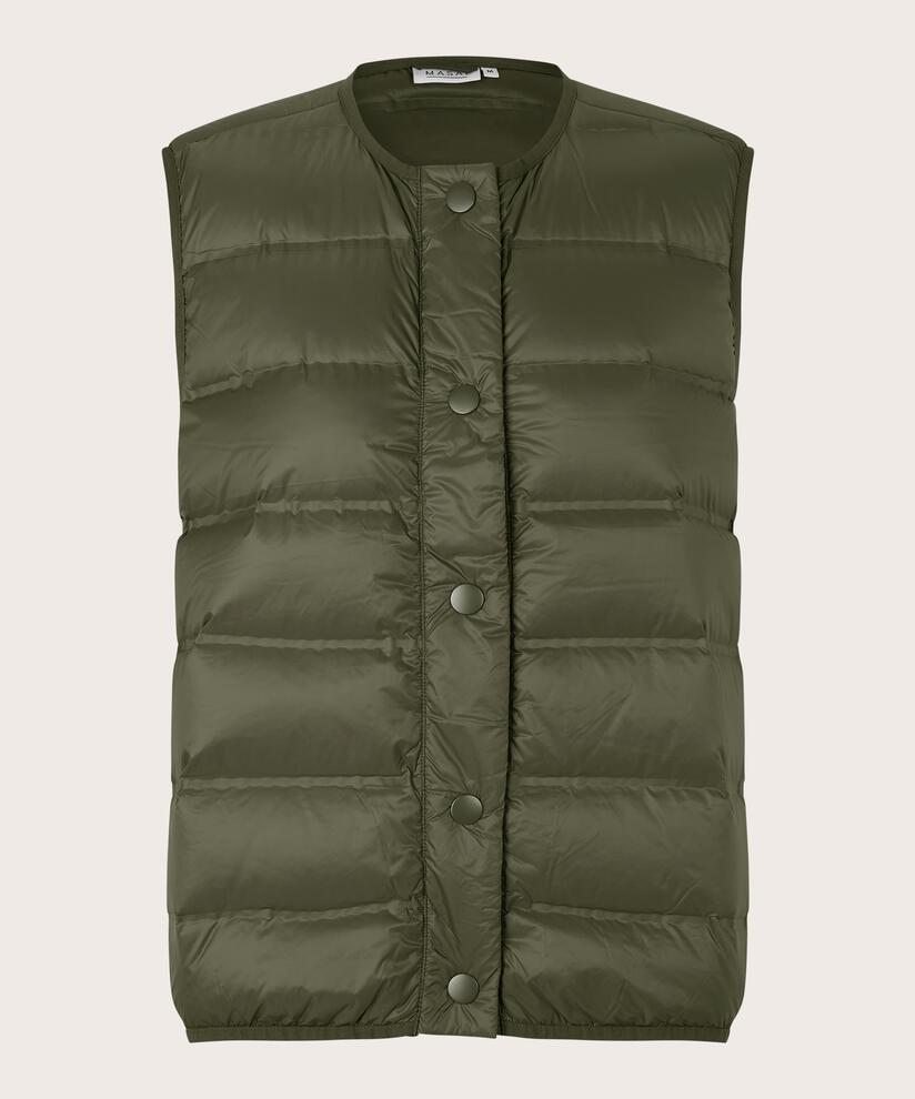 TUTTAN DOWN GILET, Olive Night