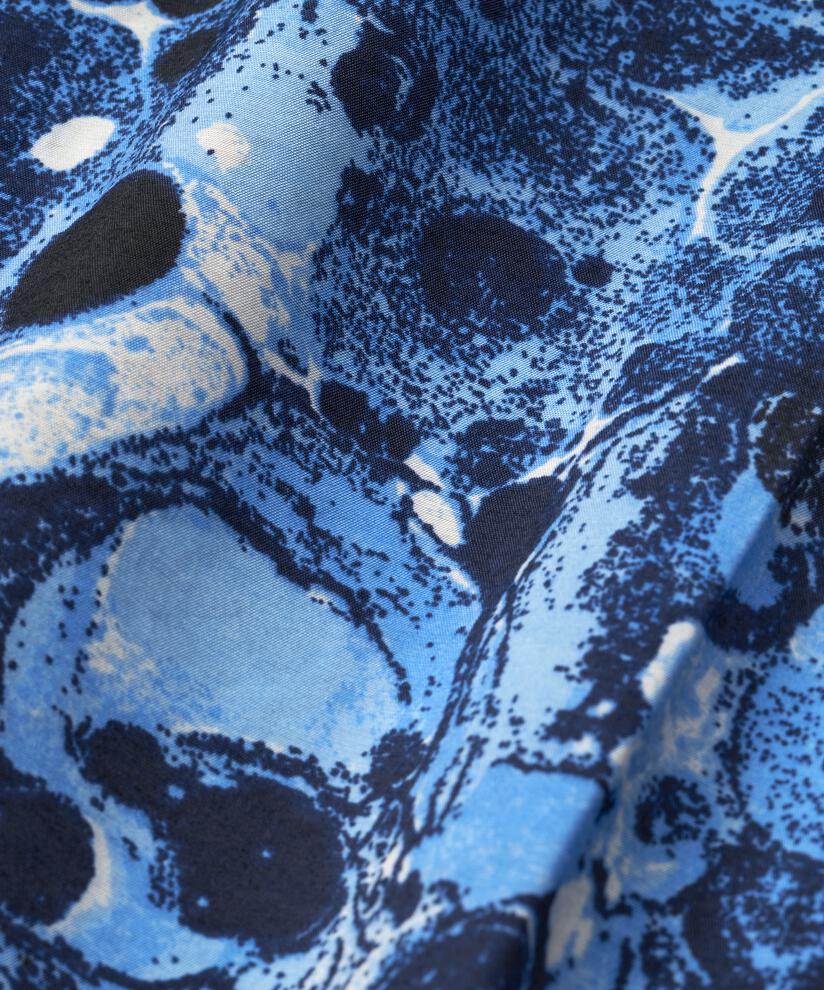 tunique en viscose imprimée à manches 3/4, Powder Blue
