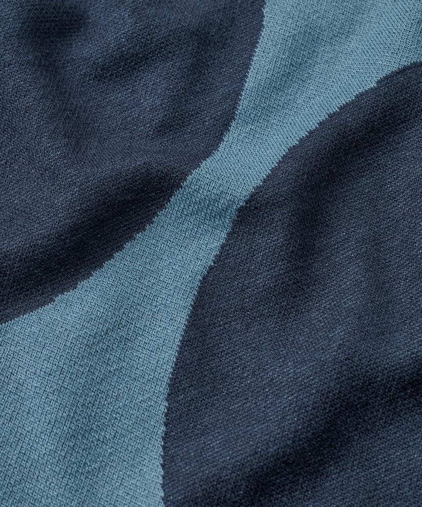 pantalon en jersey à jambes larges avec taille élastiquée, Proven Blue