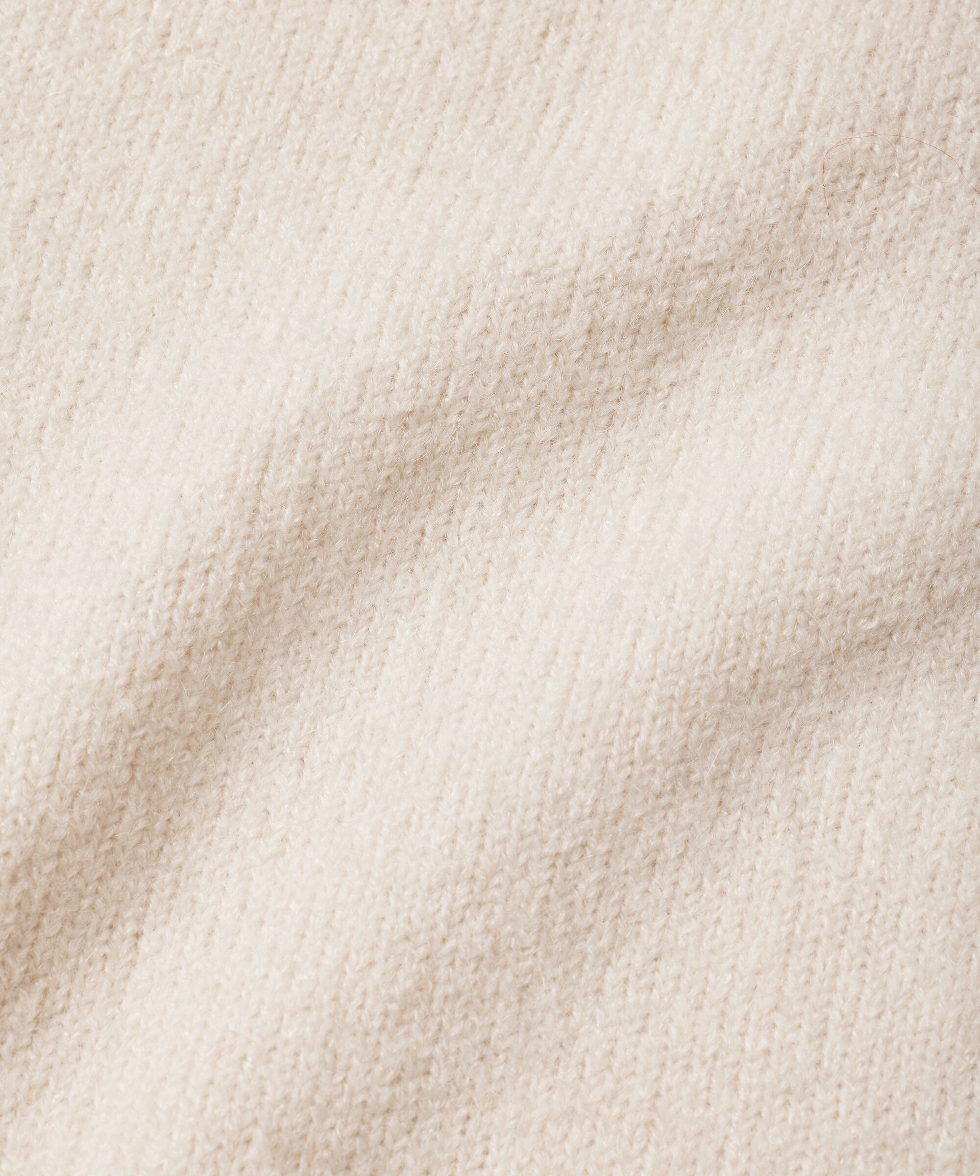 pull avec col roulé et fente latérale, Whitecap