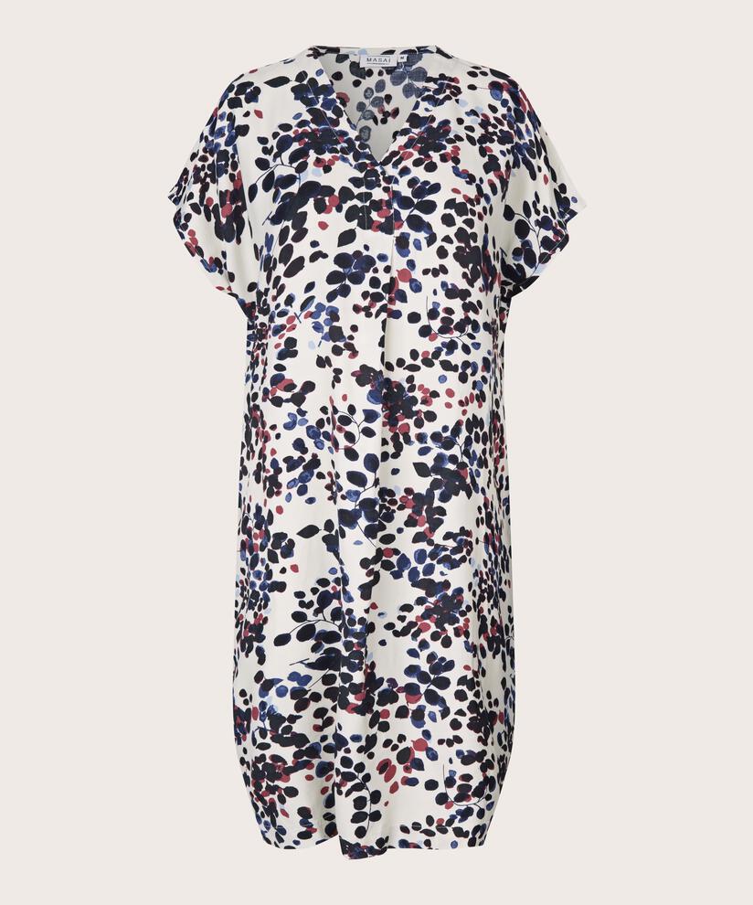 robe en viscose avec poches cachées, Whitecap