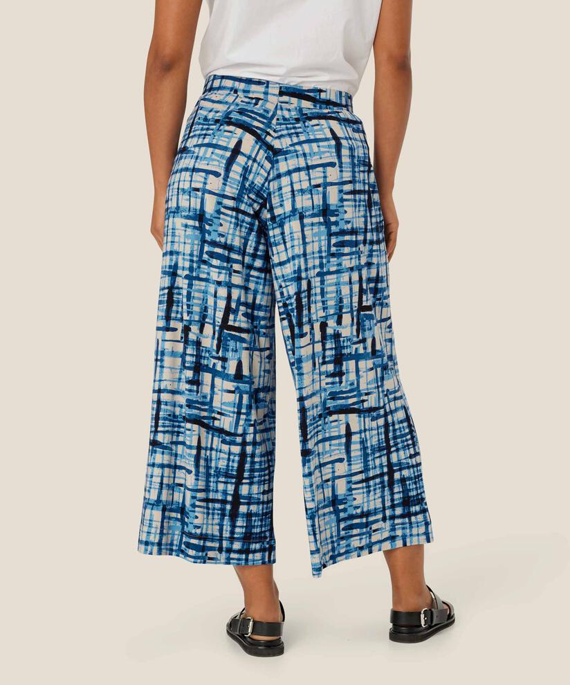 pantalon en jersey à motif avec taille élastique, Marina