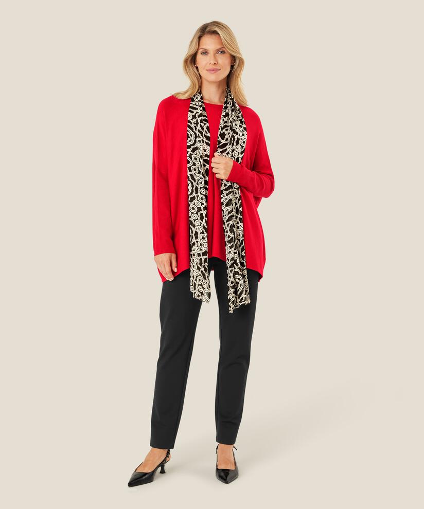 Foulard en viscose, Black