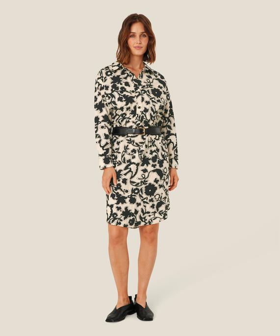 ceinture élastique avec boucle dorée, Black