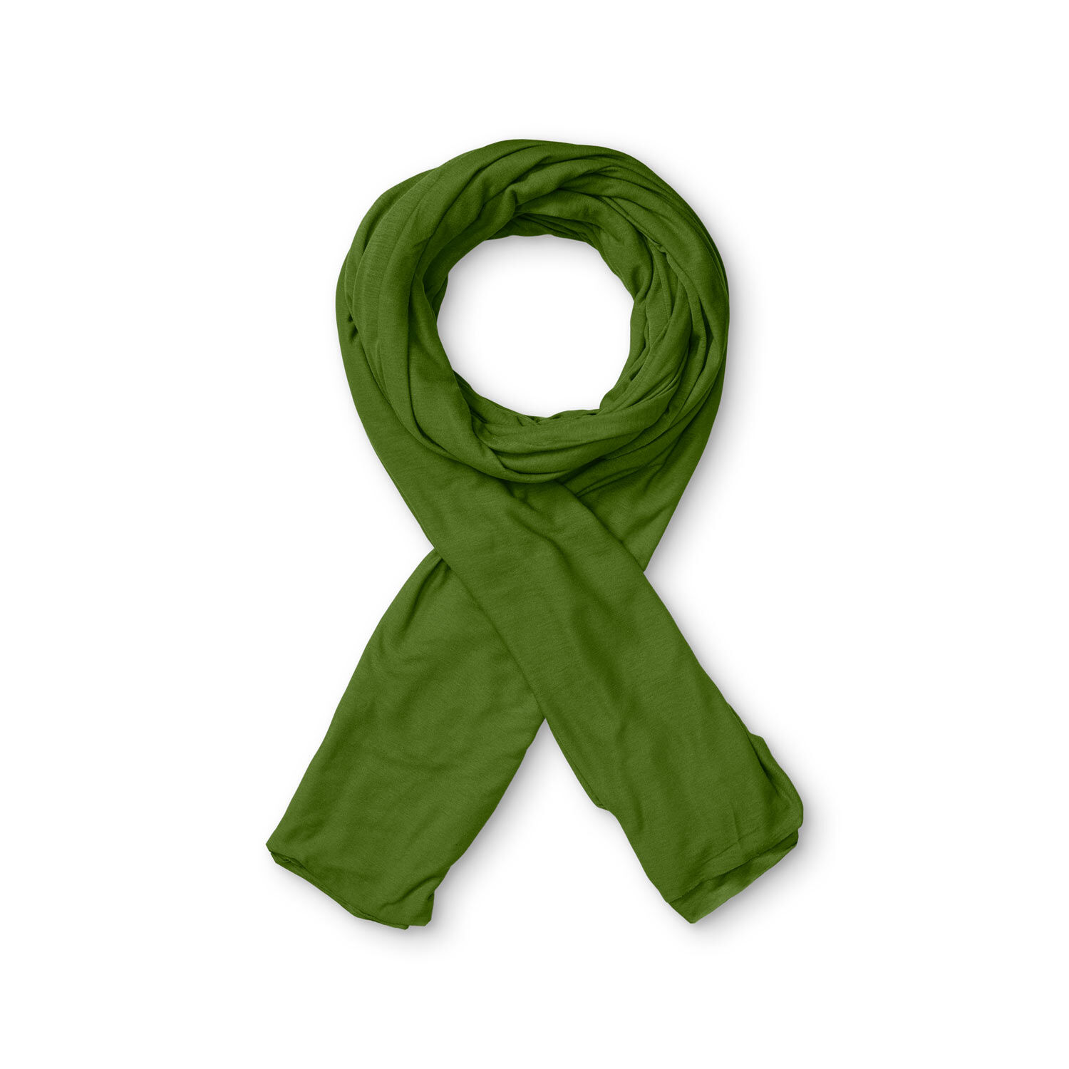 Foulard en modal, Garden Green