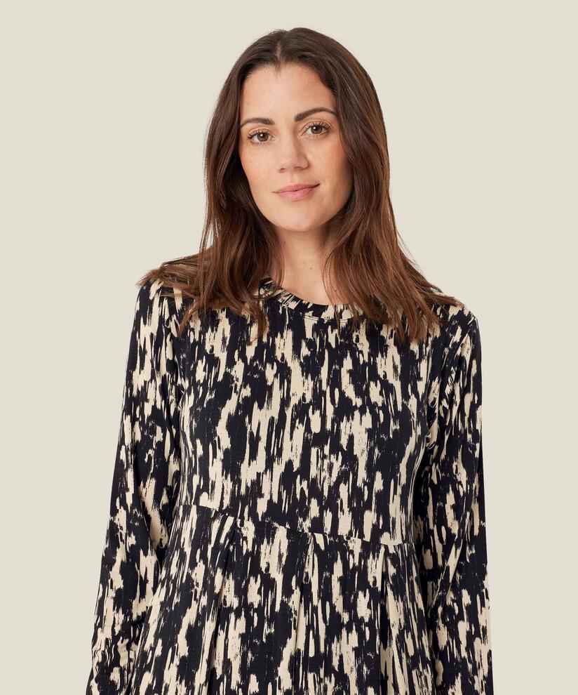 Robe tulipe en jersey, Black