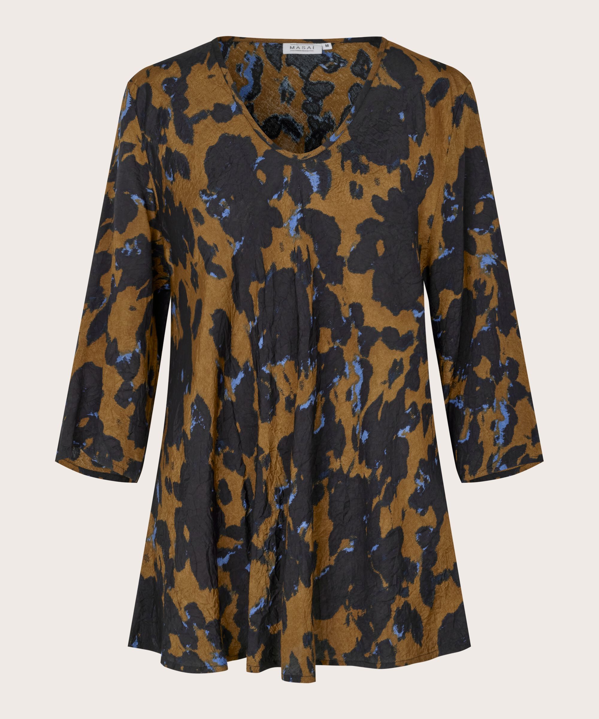 Blouse En Viscose Imprimée À Col V, Breen