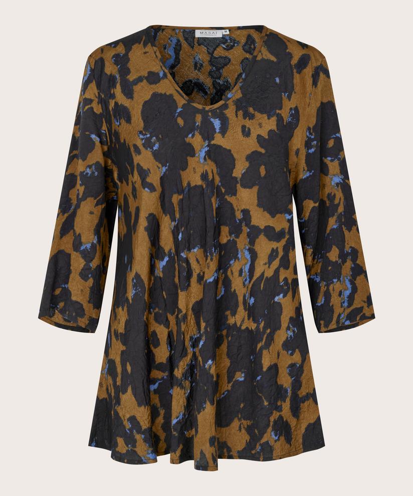 Blouse En Viscose Imprimée À Col V, Breen