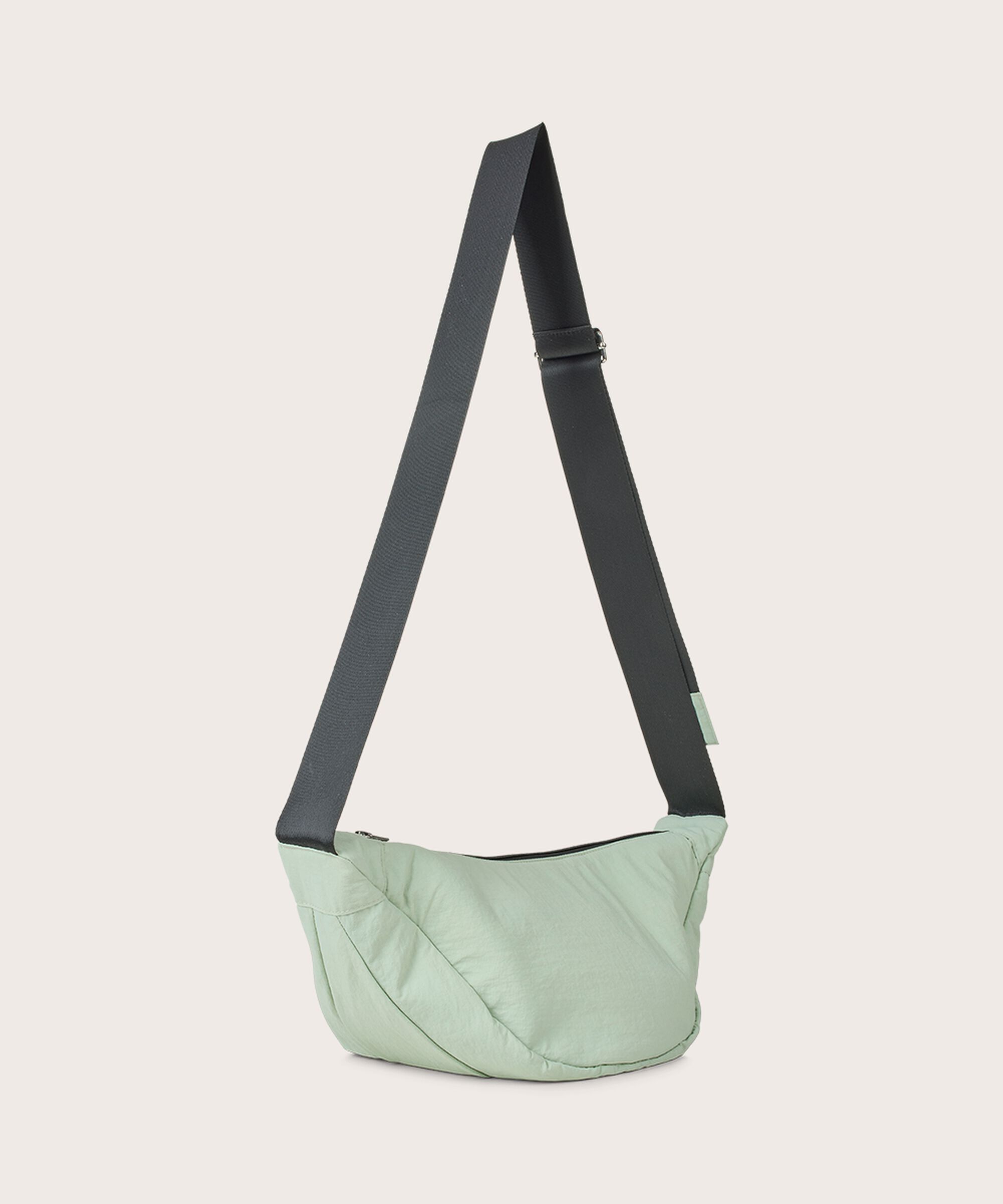 sac à bandoulière avec fermeture éclair, Frosty Green