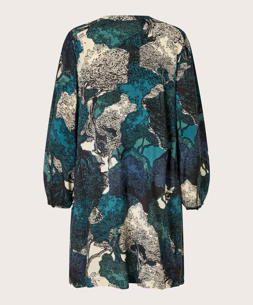 tunique en viscose imprimée avec poches fendues, Celestial