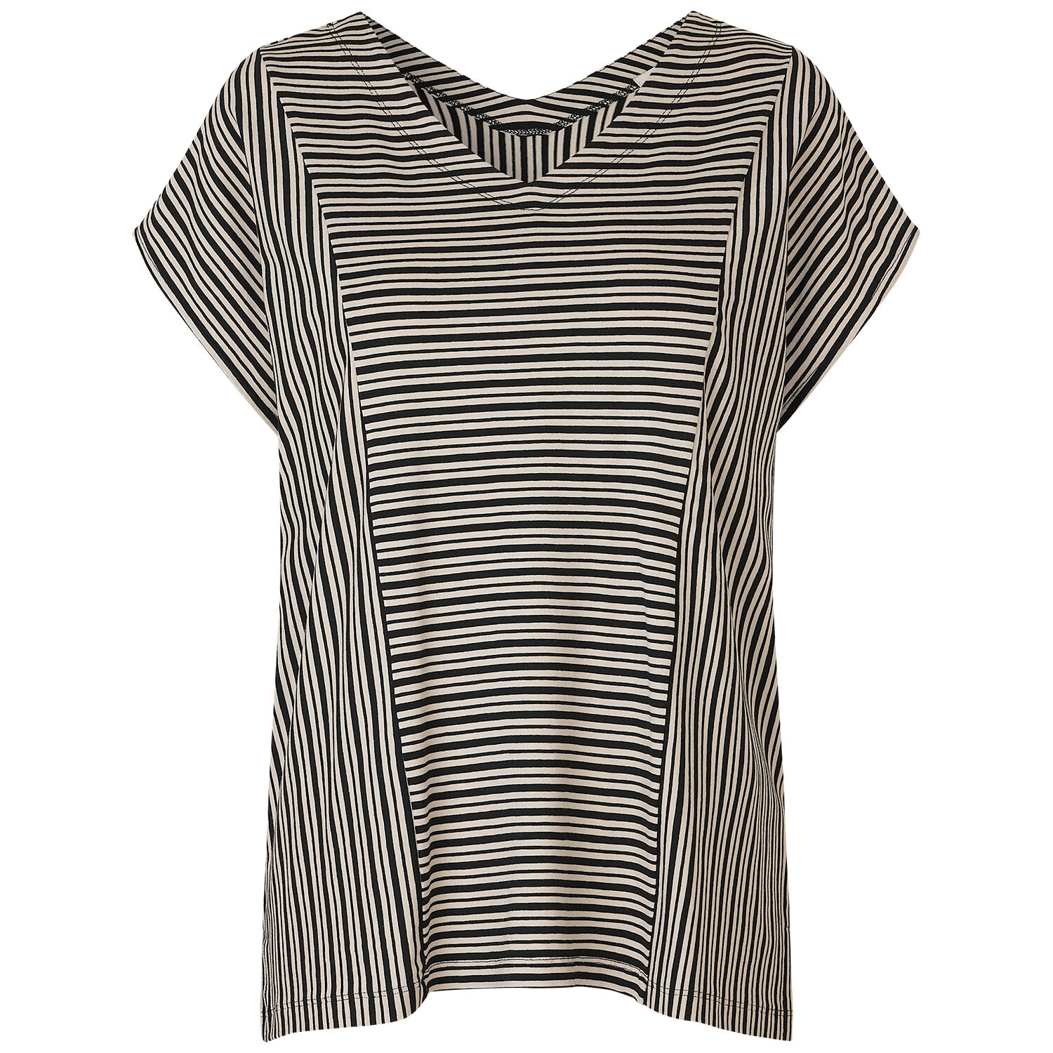 ESIRI JERSEY TOP, Black