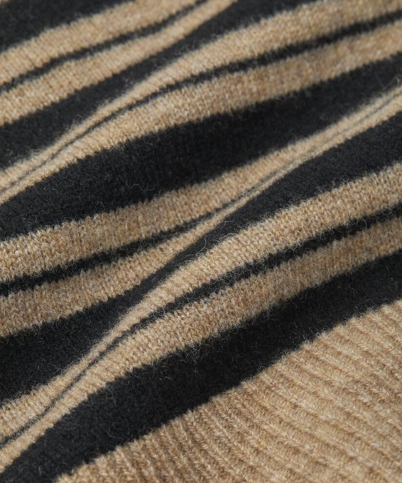 pull en maille touche cachemire, Black/dijon