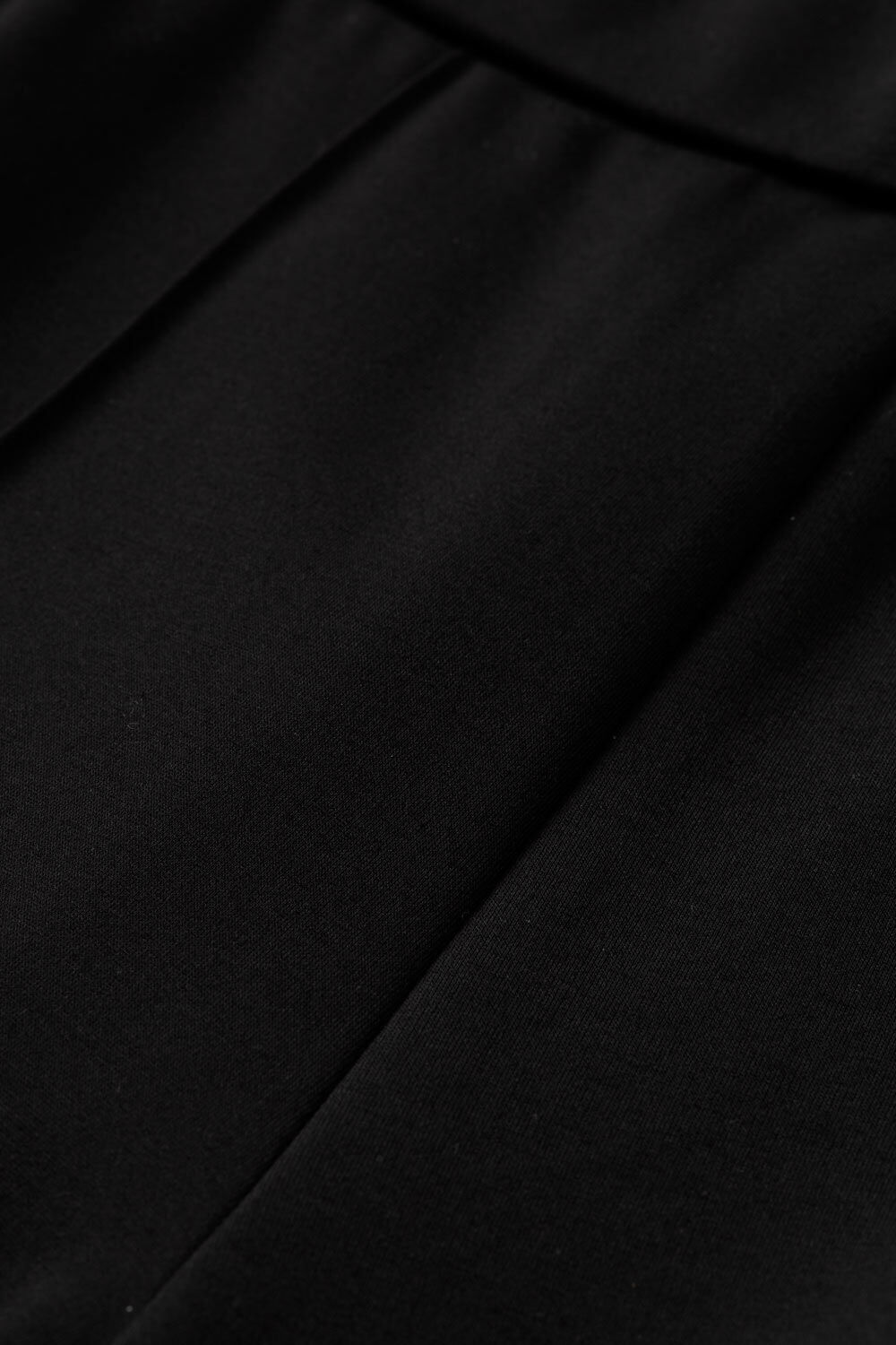 Pantalon En Jersey &Eacute;pais Avec Poches, Black