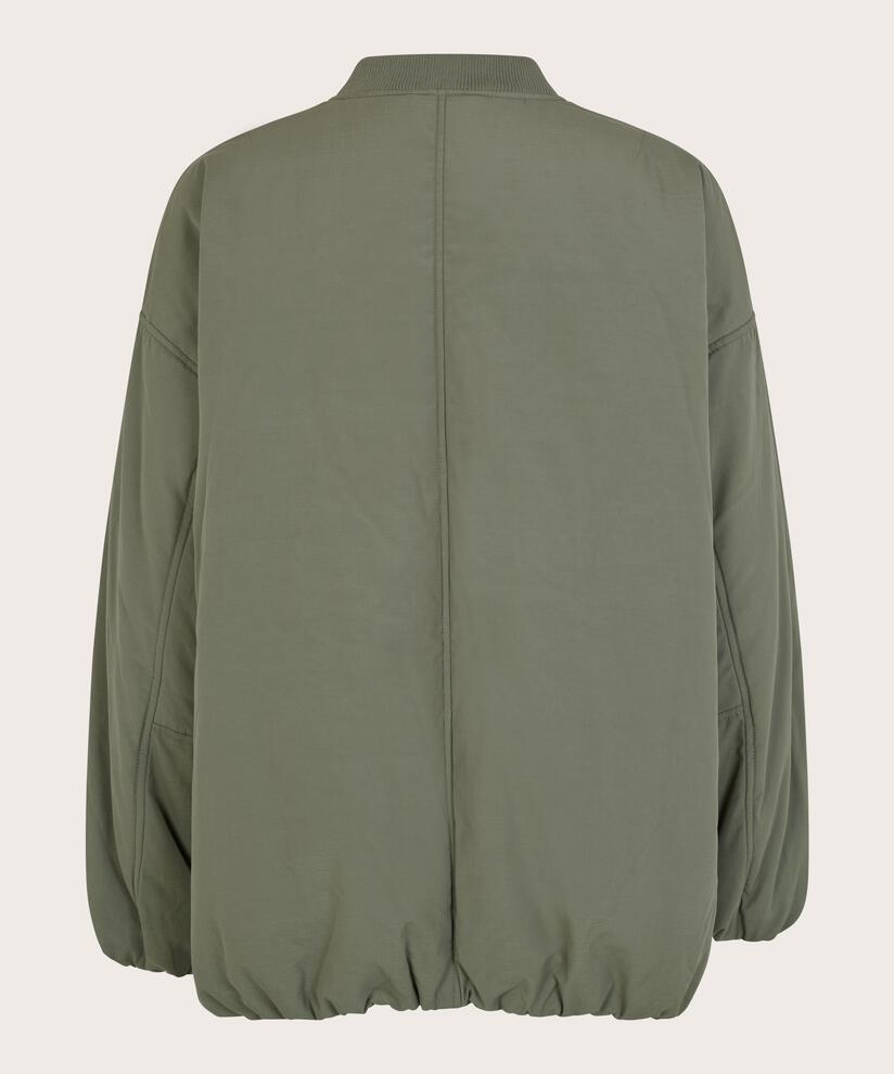 bomber avec poches fendues, Vetiver