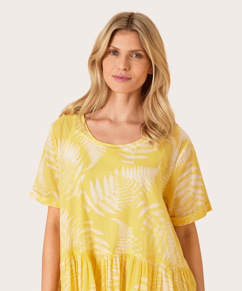 NURISA DRESS, Celery